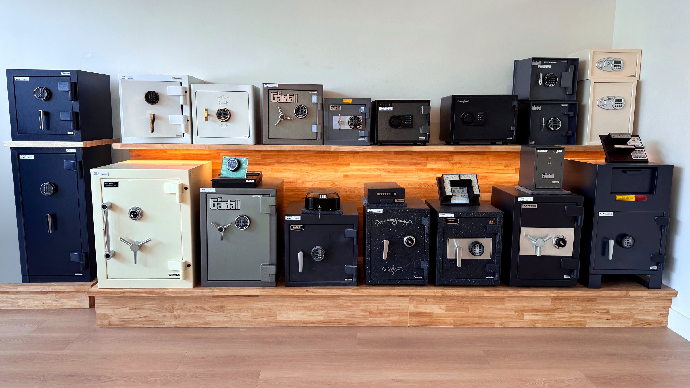 Los Angeles Locksmith & Security Systems Safe showroom